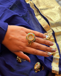 Antique Maharani Ghadi Ring | Traditional Indian Jewelry