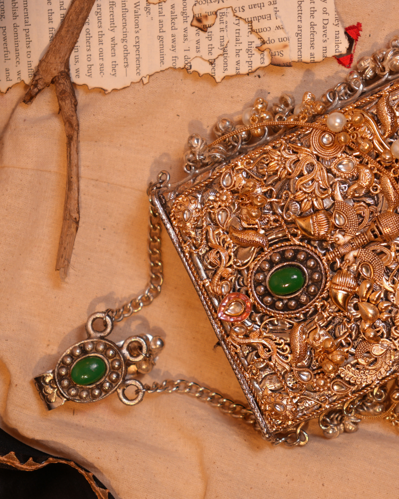 Tyohaar Silver Juda Bag