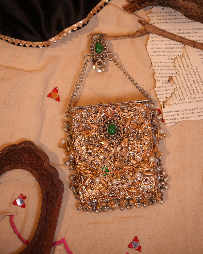 Tyohaar Silver Juda Bag