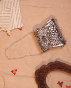 Silver Heritage Rectangle Batua