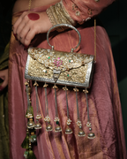 Tyohaar Royal Heritage Batua with Traditional Hanging